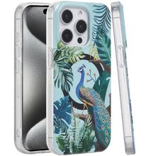 For iPhone 15 Pro Max Case Dual Layer TPU Magnetic Circle + 2 Tempered Glass