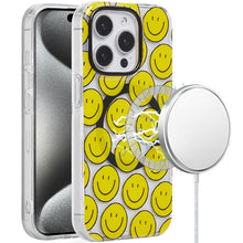 For iPhone 15 Pro Max Case Dual Layer TPU Magnetic Circle + 2 Tempered Glass