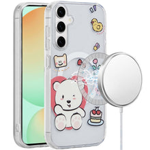 For Samsung Galaxy S24 FE Case Dual Layer TPU In Mold Design Magnetic Circle