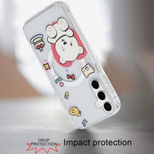 For Samsung Galaxy S24 FE Case Dual Layer TPU In Mold Design Magnetic Circle