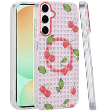 For Samsung Galaxy S24 FE Case Dual Layer TPU In Mold Design Magnetic Circle