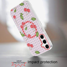 For Samsung Galaxy S24 FE Case Dual Layer TPU In Mold Design Magnetic Circle