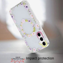 For Samsung Galaxy S24 FE Case Dual Layer TPU In Mold Design Magnetic Circle