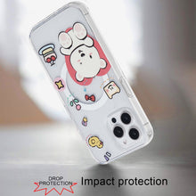 For iPhone 12 Pro Max Case Dual Layer TPU Design Magnetic Circle +Tempered Glass