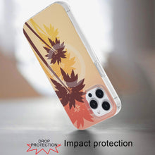 For iPhone 12 Pro Max Case Dual Layer TPU Design Magnetic Circle +Tempered Glass
