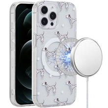 For iPhone 12 Pro Max Case Dual Layer TPU Design Magnetic Circle +Tempered Glass