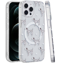 For iPhone 12 Pro Max Case Dual Layer TPU Design Magnetic Circle +Tempered Glass