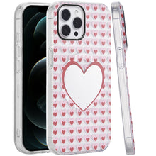 For iPhone 12 Pro Max Case Dual Layer TPU Design Magnetic Circle +Tempered Glass