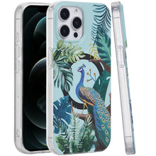 For iPhone 12 Pro Max Case Dual Layer TPU Design Magnetic Circle +Tempered Glass