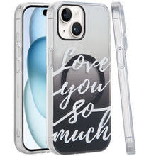 For iPhone 15 Case Dual Layer TPU Design Magnetic Circle + 2 Tempered Glass