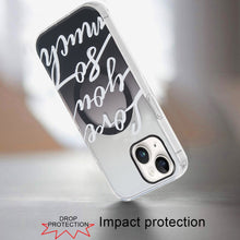 For iPhone 15 Case Dual Layer TPU Design Magnetic Circle + 2 Tempered Glass