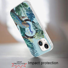 For iPhone 15 Case Dual Layer TPU Design Magnetic Circle + 2 Tempered Glass