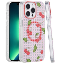 For iPhone 13 Pro Max 6.7 inch Case Dual Layer TPU Design Magnetic Circle Cover
