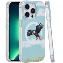For iPhone 13 Pro Max 6.7 inch Case Dual Layer TPU Design Magnetic Circle Cover
