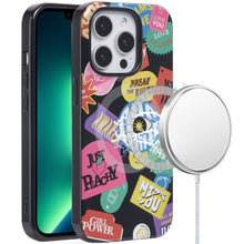 For iPhone 13 Pro Max 6.7 inch Case Dual Layer TPU Design Magnetic Circle Cover