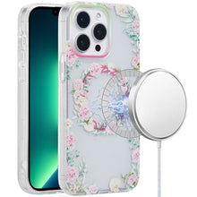 For iPhone 13 Pro Max 6.7 inch Case Dual Layer TPU Design Magnetic Circle Cover