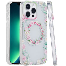 For iPhone 13 Pro Max 6.7 inch Case Dual Layer TPU Design Magnetic Circle Cover