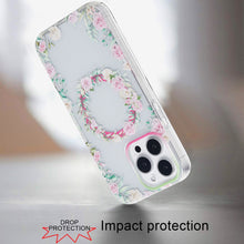 For iPhone 13 Pro Max 6.7 inch Case Dual Layer TPU Design Magnetic Circle Cover