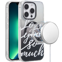 For iPhone 13 Pro Max 6.7 inch Case Dual Layer TPU Design Magnetic Circle Cover