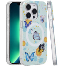 For iPhone 13 Pro Max 6.7 inch Case Dual Layer TPU Design Magnetic Circle Cover