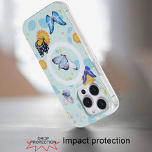 For iPhone 13 Pro Max 6.7 inch Case Dual Layer TPU Design Magnetic Circle Cover