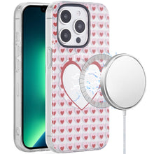 For iPhone 13 Pro Max 6.7 inch Case Dual Layer TPU Design Magnetic Circle Cover