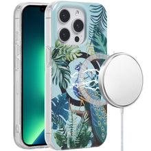 For iPhone 13 Pro Max 6.7 inch Case Dual Layer TPU Design Magnetic Circle Cover