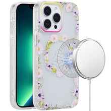For iPhone 13 Pro Max 6.7 inch Case Dual Layer TPU Design Magnetic Circle Cover