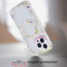 For iPhone 13 Pro Max 6.7 inch Case Dual Layer TPU Design Magnetic Circle Cover