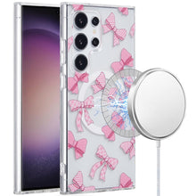 For Samsung S23 Ultra Case Dual Layer TPU In Mold Design Magnetic Circle Cover
