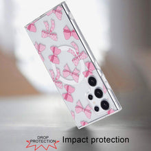 For Samsung S23 Ultra Case Dual Layer TPU In Mold Design Magnetic Circle Cover