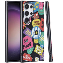 For Samsung S23 Ultra Case Dual Layer TPU In Mold Design Magnetic Circle Cover