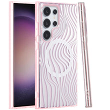 For Samsung S23 Ultra Case Dual Layer TPU In Mold Design Magnetic Circle Cover