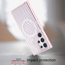 For Samsung S23 Ultra Case Dual Layer TPU In Mold Design Magnetic Circle Cover