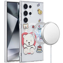 Samsung Galaxy S24 Ultra Case Dual Layer TPU In Mold Design Magnetic Circle