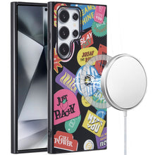 Samsung Galaxy S24 Ultra Case Dual Layer TPU In Mold Design Magnetic Circle