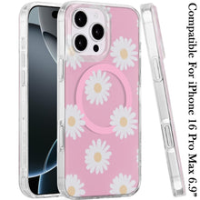 For iPhone 16 PRO MAX Case In Mold Design Dual Layered Cover + Tempered Glass
