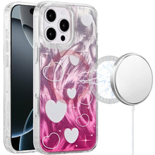 For iPhone 16 PRO MAX Case In Mold Design Dual Layered Cover + Tempered Glass
