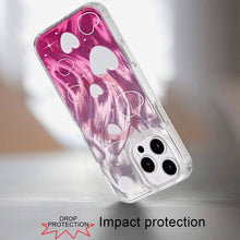For iPhone 16 PRO MAX Case In Mold Design Dual Layered Cover + Tempered Glass
