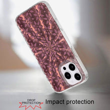 For iPhone 16 PRO MAX Case In Mold Design Dual Layered Cover + Tempered Glass