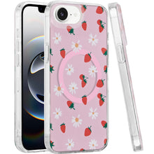 For iPhone 16e Case In Mold Design Dual Layer Magnetic Circle + Tempered Glass
