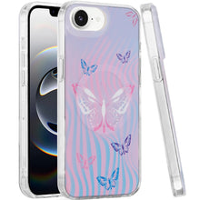 For iPhone 16e Case In Mold Design Dual Layer Magnetic Circle + Tempered Glass