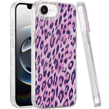 For iPhone 16e Case In Mold Design Dual Layer Magnetic Circle + Tempered Glass