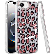 For iPhone 16e Case In Mold Design Dual Layer Magnetic Circle + Tempered Glass