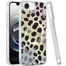 For iPhone 16e Case In Mold Design Dual Layer Magnetic Circle + Tempered Glass