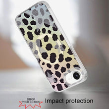 For iPhone 16e Case In Mold Design Dual Layer Magnetic Circle + Tempered Glass