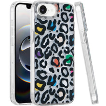 For iPhone 16e Case In Mold Design Dual Layer Magnetic Circle + Tempered Glass