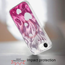 For iPhone 16e Case In Mold Design Dual Layer Magnetic Circle + Tempered Glass