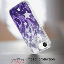 For iPhone 16e Case In Mold Design Dual Layer Magnetic Circle + Tempered Glass