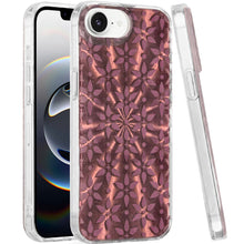 For iPhone 16e Case In Mold Design Dual Layer Magnetic Circle + Tempered Glass